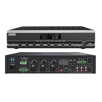 MP300U 2 Zones Integrated Mixer Amplifier with Remote Paging